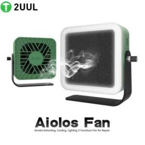 2UUL Aiolos exhaust fan for mobile phone motherboard repair workstation