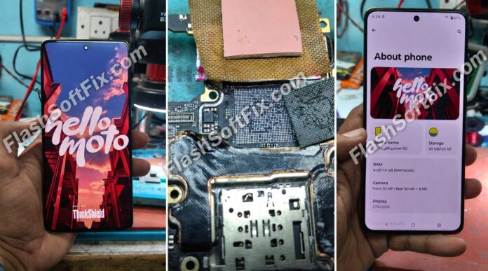 Moto G86 Power 5G motherboard CPU reball dead repair
