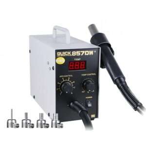 QUICK 857DW+ hot air rework station for mobile phone motherboard repair