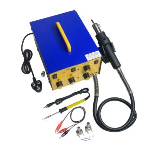QUICK 900 3-in-1 soldering station for mobile phone motherboard repair and microsoldering